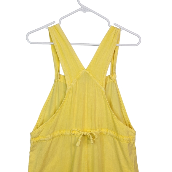 Sacred Threads Yellow Spring Time Boho Romper Overalls Women's M/L - Picture 11 of 15